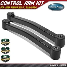 New 2Pcs Rear Lower Control Arm Kit for Jeep Wrangler JL 2018-2024 with Bushings