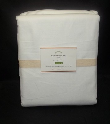 Pottery Barn Broadway Drapes S 2 96 White 640 4364535 Ebay