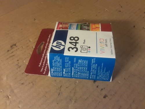 HP 348 Vivera Photo Ink Cartridges Tri Colour C9369EE Genuine New Ink Office - Picture 3 of 7