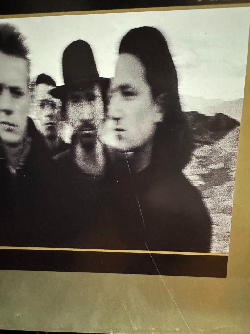 U2 / The Best of 1980-1990 Japan Original Promo Poster B2 20x28in
