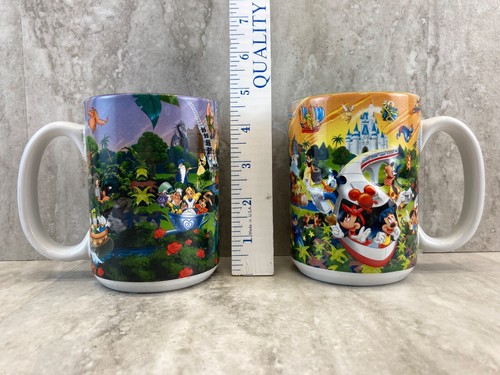 Walt Disney World Four Parks. GRANDPA & GRANDMA Coffee Mugs - Exclusive Cups - Picture 14 of 15