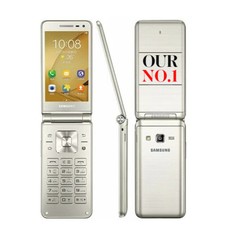 Original Samsung Galaxy Folder G1600 8MP MP3 Dual SIM UNLOCKED LTE 4G SmartPhone