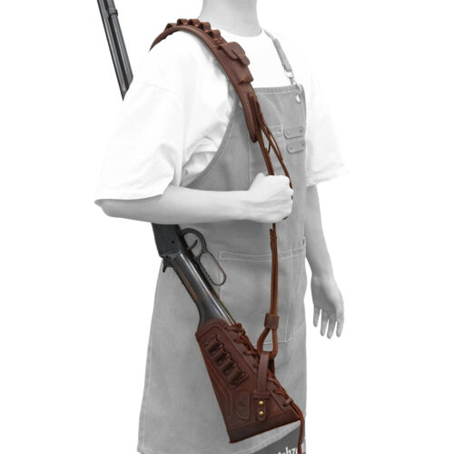 Buttstock fucile da caccia senza foratura, cinghie di imbracatura con anello di imbracatura .357 .308.22LR - Foto 41 di 42