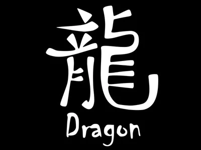 CHINESE ASTROLOGY DRAGON Vinyl Decal Car Sticker Wall Truck CHOOSE SIZE COLOR - Photo 1/2