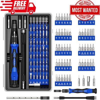 Precision Screwdriver Set, 61 in 1 Small Screwdriver Set with 57 Precision Bits,