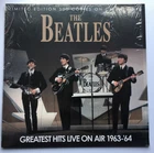 THE BEATLES "GREATEST HITS LIVE 1963-'64"  LP CLEAR VINYL EUROPEAN PRESS EX+++