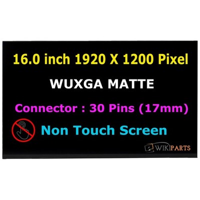 Für BOE NV160WUM-N42 16'' LED Laptop Bildschirm Display 30PIN LCD Panel 1920x1200