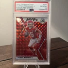 2020 Mosaic MVPs Choice Red Fusion Prizm /80 Patrick Mahomes II PSA 10 GEM MT