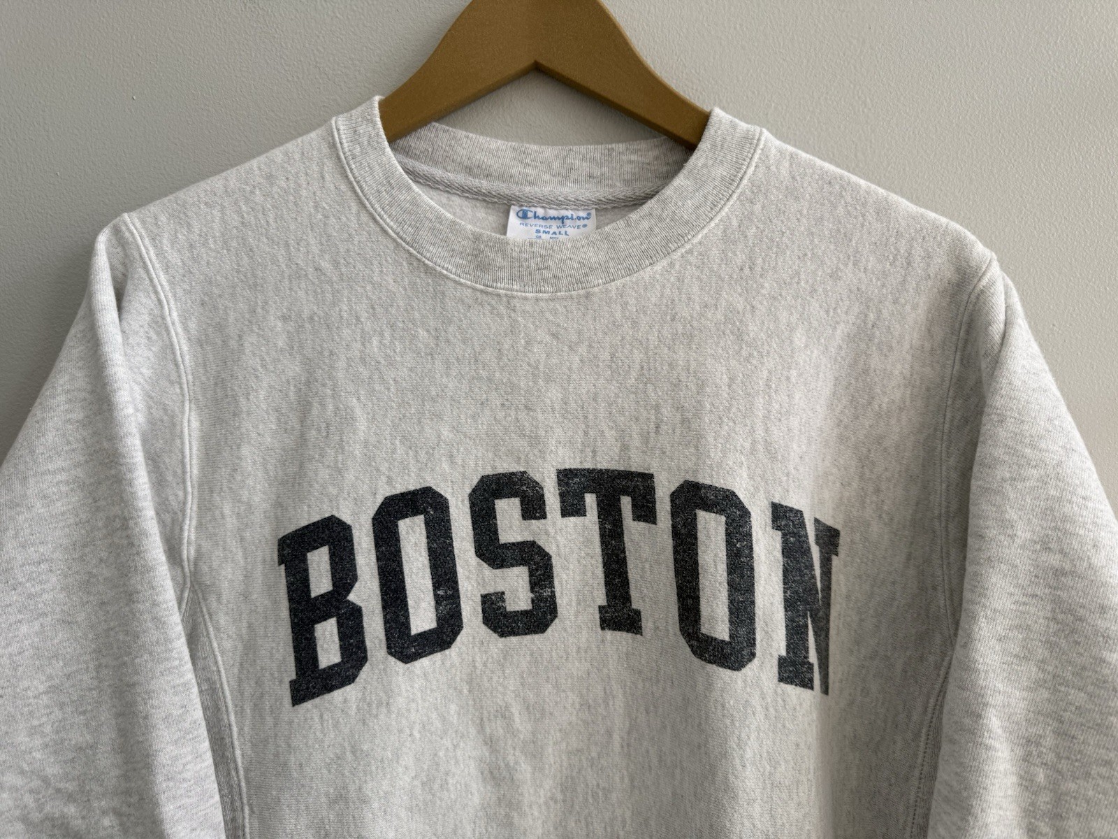 Champion Reverse Weave Boston Pullover Sweatshirt… - image 2