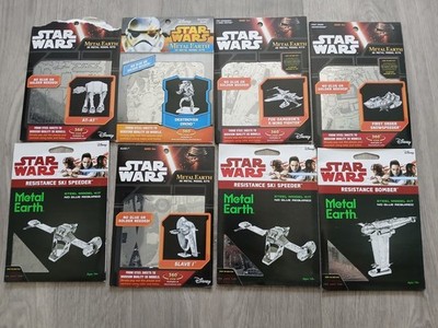 Star Wars Set von Metal Earth (8Modelle)