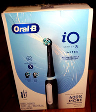 Oral-B iO Series 3 Limited Electric Toothbrush with 2 Brush Heads, Rechargea 1