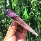 180g Natural quartz high-quality amethyst crystal cluster energy healing — photo 5