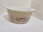 Vintage Pyrex Forest Fancies Mushroom 474 B Mix Bowl 1.5Liter