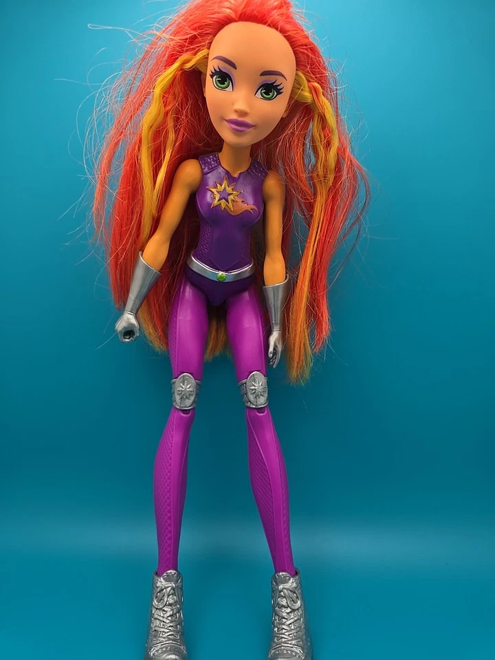 Figura de acción DC Super Hero Girls Starfire 12" articulada DC Comics Mattel 2015 Foto 2 de 4