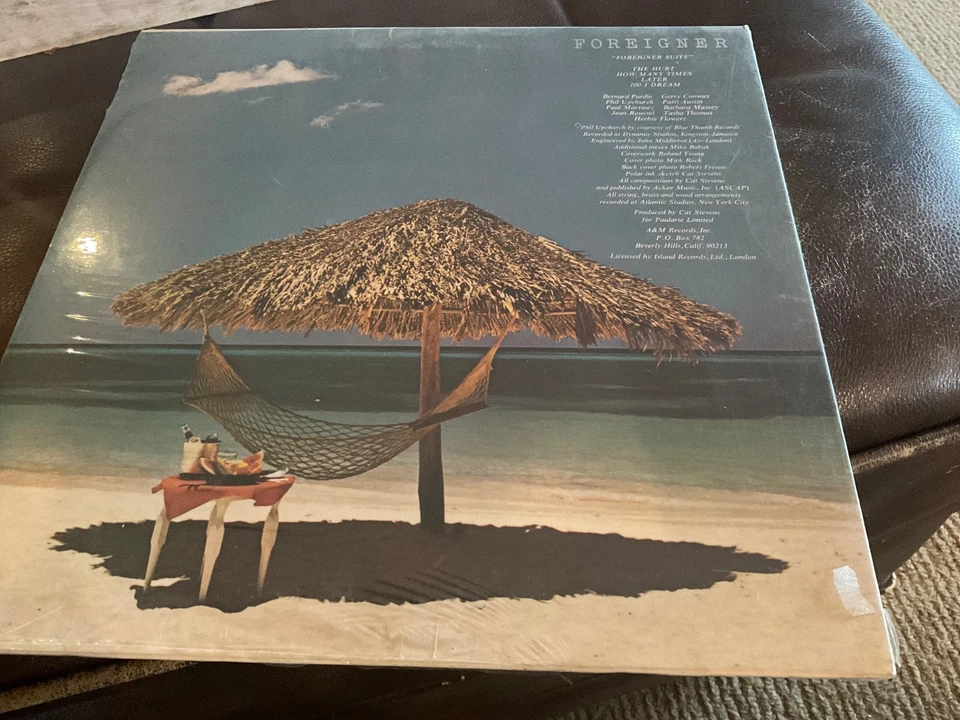 CAT STEVENS “FOREIGNER” 1973 VINYL LP, A&M RECORDS, BRAND NEW SEALED - Image 2 of 2