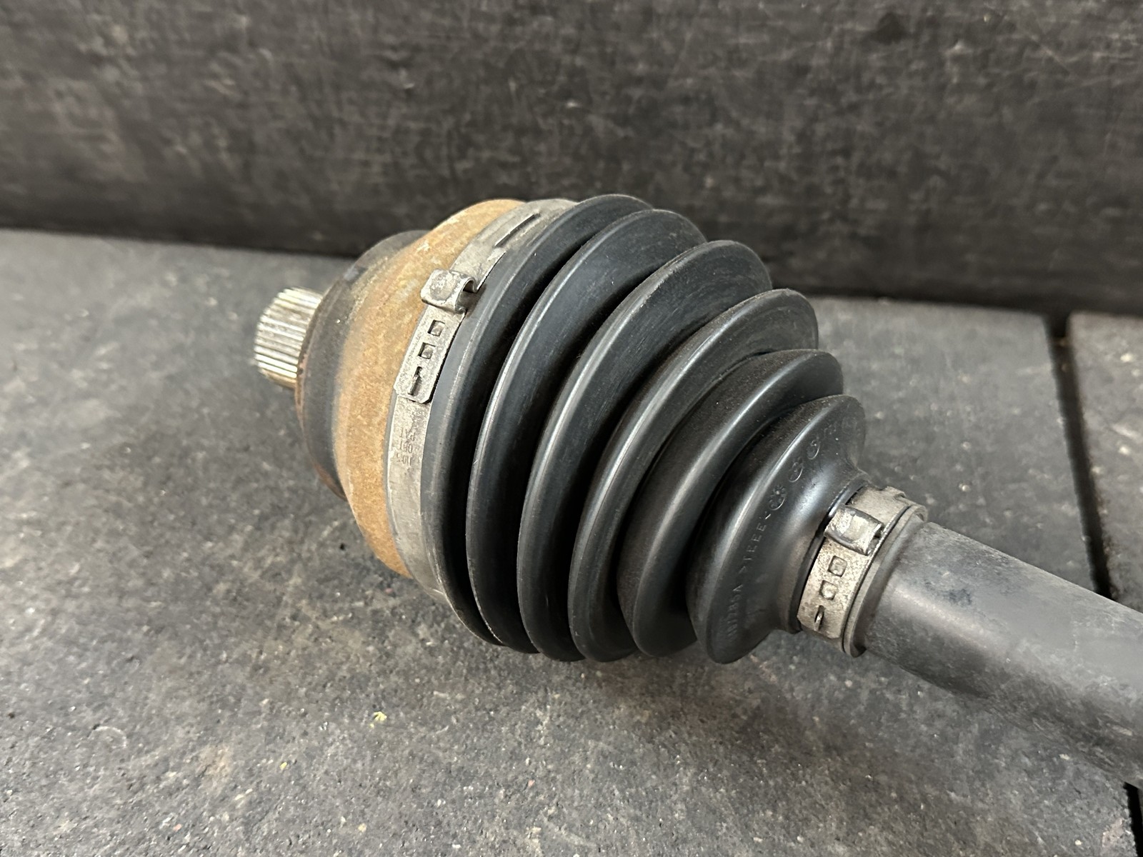 03-12 BENTLEY CONTINENTAL GT 6.0 AWD FRONT LEFT SIDE CV AXLE SHAFT 3W0407271C