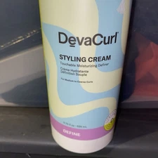 New LARGE SIZE DevaCurl Styling Cream Touchable Moisturizing Definer 17.75 oz