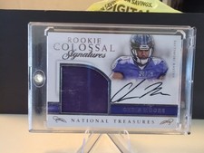 2016 Panini National Treasures - Rookie Colossal Signatures Chris Moore #74 /99