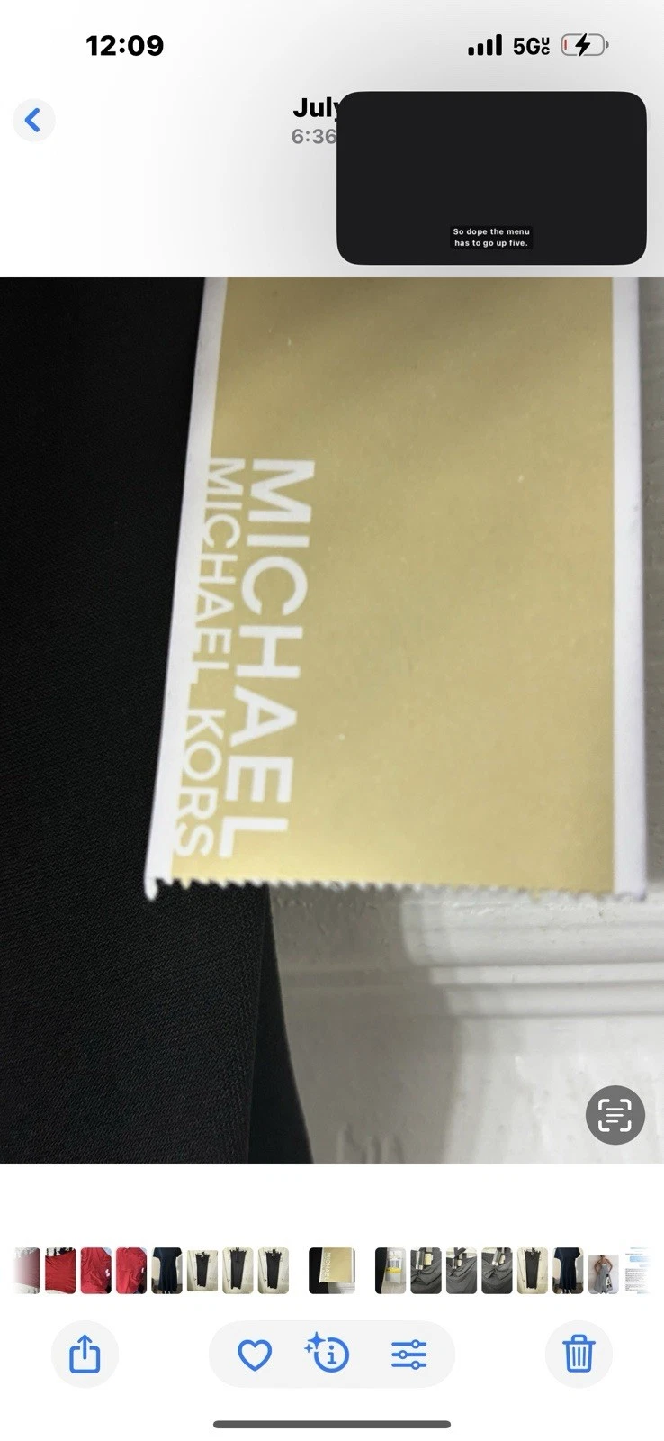 Michael Kors Vestito Maxi Donna Medio Nero Halter Lungo Senza Maniche Nuovo con etichette