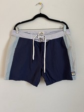Marine Layer Men s Striped Board Shorts 6 Size 36