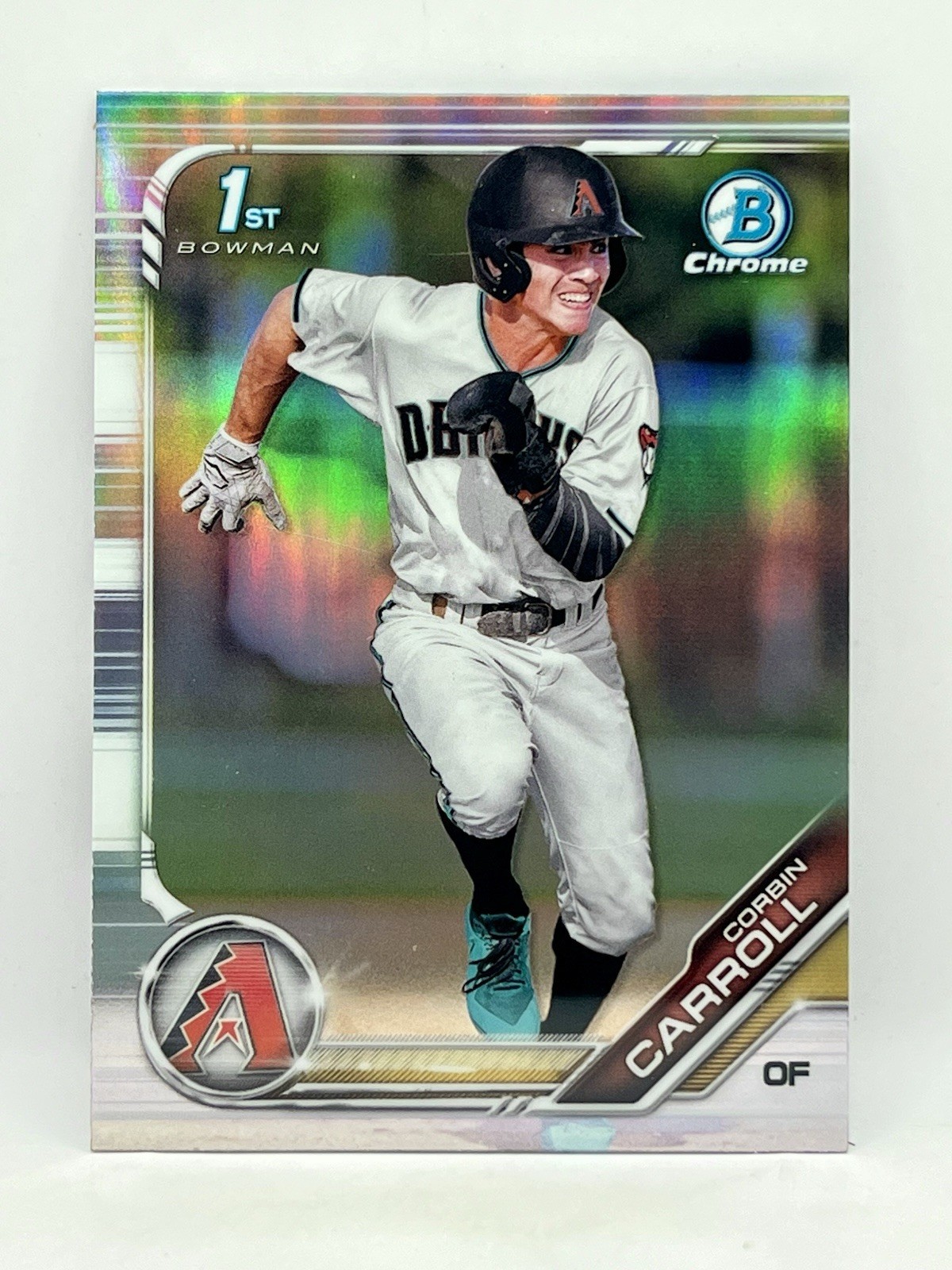 Corbin Carroll 2019 Bowman Draft Chrome 1st Prospect Refractor #BDC-125