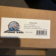 Rhino Pad Above Ground Swimming Pool Liner Shield 12 X 24 Rectangular Rhino Pad Above Ground Swimming Pool Liner Shield 12 X 24 Rectangular