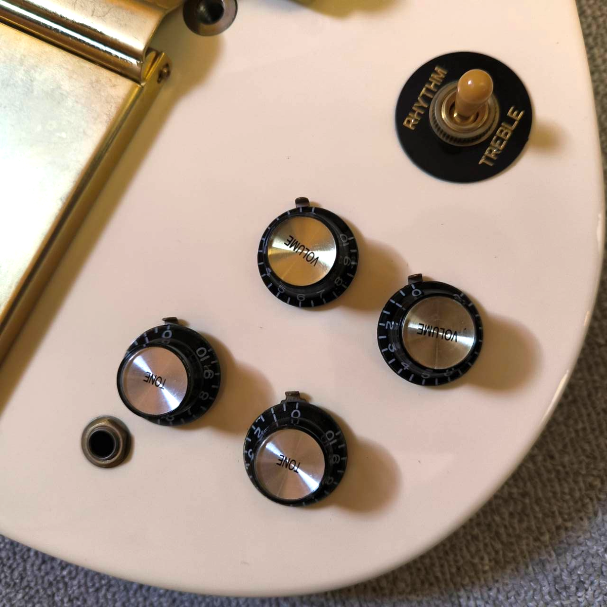 Tokai SG Custom Model Used Electric Guitar White 3PU Bigsby MOD