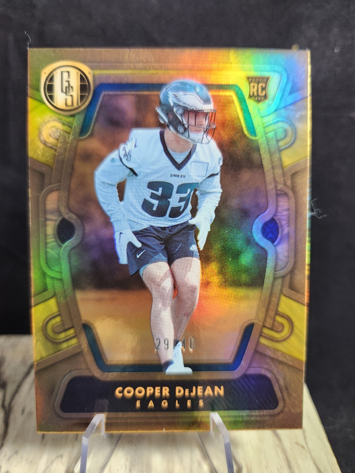 2024 Panini Gold Standard Cooper DeJean #133 /40 RC Citrine Philadelphia Eagles