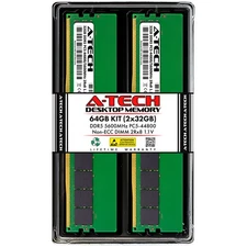 64GB 2x 32GB DDR5-5600 ASUS ROG Strix Z890-I Gaming WiFi Memory RAM