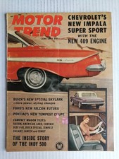 Motor Trend Magazine June 1961 Buick Skylark  Pontiac Tempest  Falcon Futura