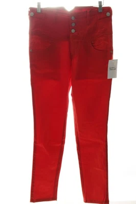 APART Pantalon taille haute Dames Pantalon T EU 36 rouge style décontracté - Photo 1/4