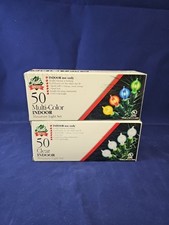 Two Packs of Brand New, Multi-Color and clear Indoor Miniature lights