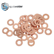 100pcs Auto Dent Welding Washers Pull Rings Car Body Repair Us