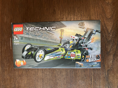 LEGO TECHNIC: Dragster Rennauto (42103) OVP NEU 2 in 1 pull back