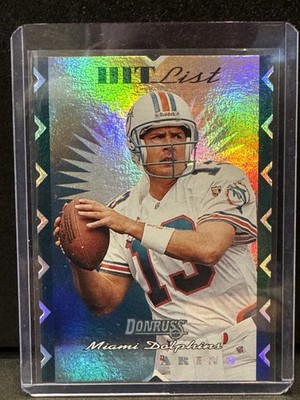 1996 Donruss #18 Hit List Dan Marino 6385/10,000