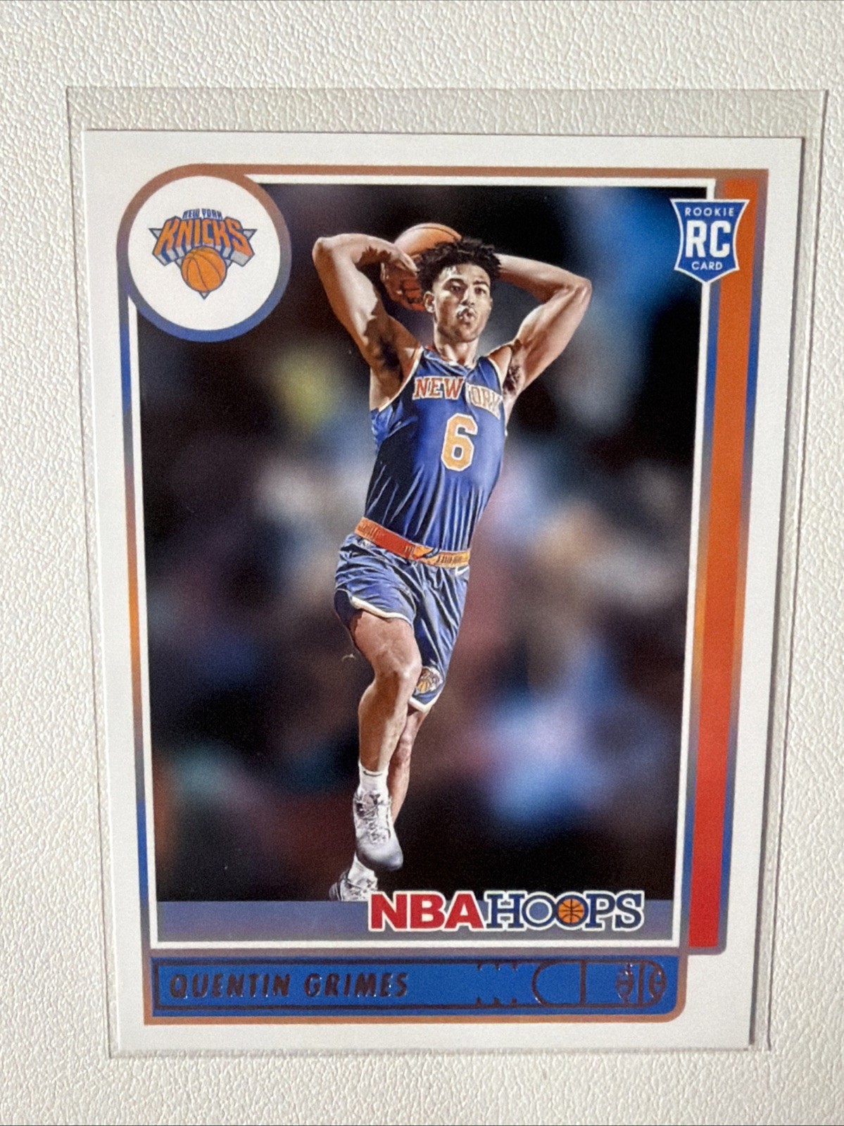 Quentin Grimes 2021-22 Panini Hoops Basketball RC ROOKIE No. 206