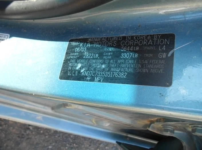 Luz de estacionamiento/esquina del conductor montada para parachoques antiniebla se adapta 03-06 SORENTO 2022922 Foto 3 de 4