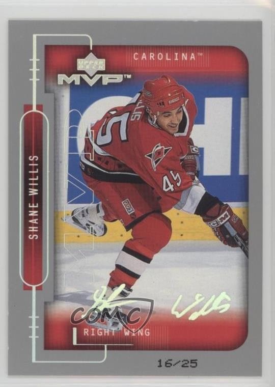 1999-00 Upper Deck MVP Super Script 16/25 Shane Willis #41 0v0y