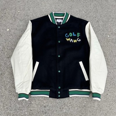 Golf Wang 10th Anniversary Letterman Varsity Jacket Large Tyler
