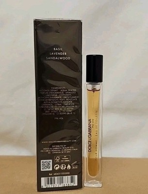 DOLCE & GABBANA The One 10ml 0.33.Oz Eau De Toilette Travel Spray