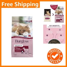 High Protein 1.4kg Dry Cat Food for Senior Cats with Turkey & Cranberry Flavor 10.71 per kilo