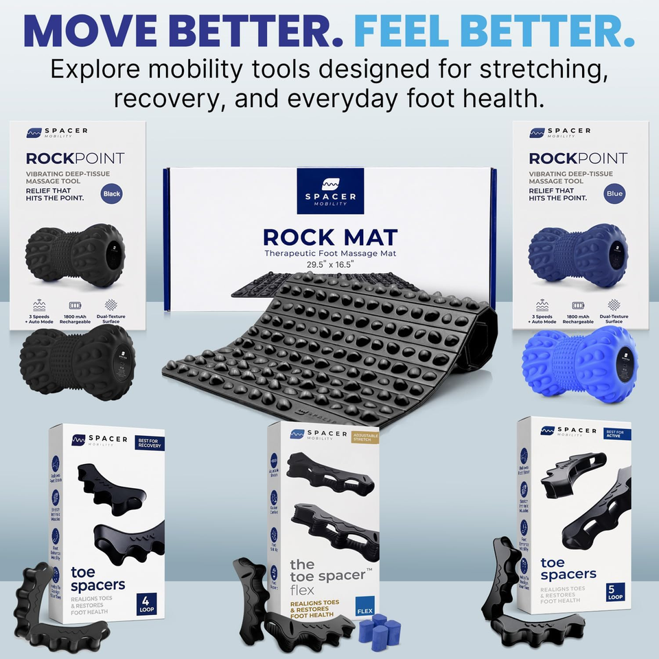 Sentinel Foot Mat Spacer Mobility the Rock Mat Foot Massage Mat Helps Stimulate Nerve ...