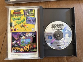 Sega Saturn Games Lot Sonic 3D Blast Winter Heat Blazing Heroes Last Bronx Horde