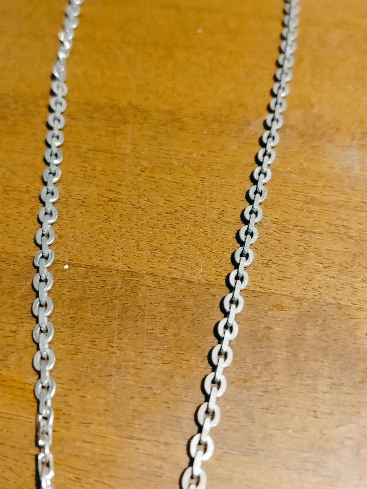 Collana Cesare Paciotti Vintage Argento Unisex - Immagine 4 di 4