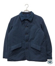 KUON Cross Sashiko Woven Padded Blouson Size: M Navy Men 141JK061029