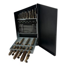 18 Pc Coarse Thread Tap  Drill Set SAE 6-32 to 1/2-13 UNC Tap Kit Drill Bits