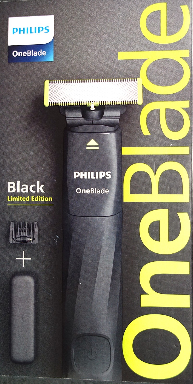 Philips OneBlade Rasierer Bartschneider Trimmer Black Limited Edition +Reiseetui - Image 3