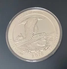 Silver Bullion 5 OZ ATB Block Island .999 Silver Uncirculated 2018