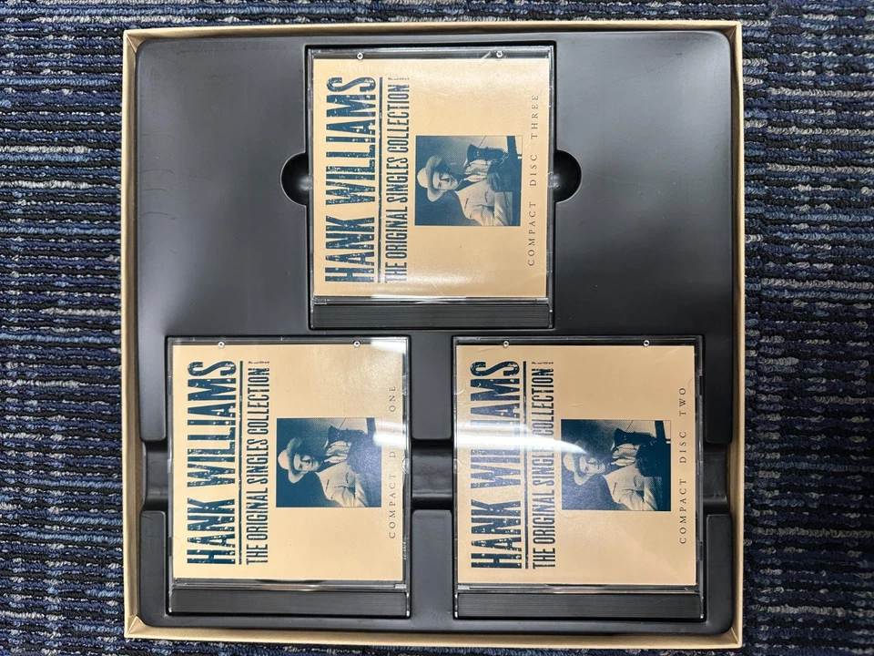 Hank Williams The Original Singles Collection 1990 Box Set POLYDOR Country Music - Image 4 of 4