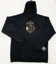 J America Men’s Black Hoodie (Size 2X)